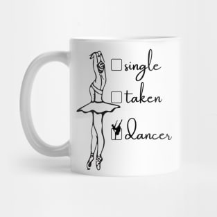 Funny Valentines design for dancers Mug